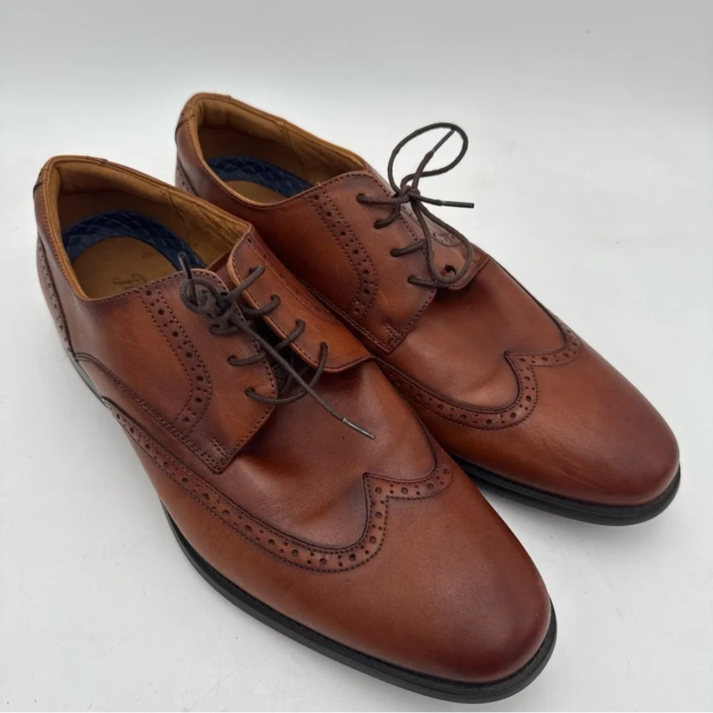Florsheim brown Tamilio oxfords size 13M